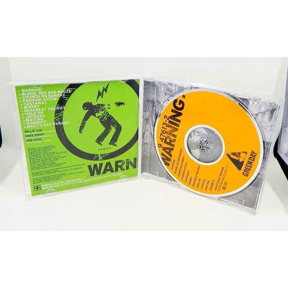 Warning: by Green Day (CD, 2000) - Picture 2 of 9